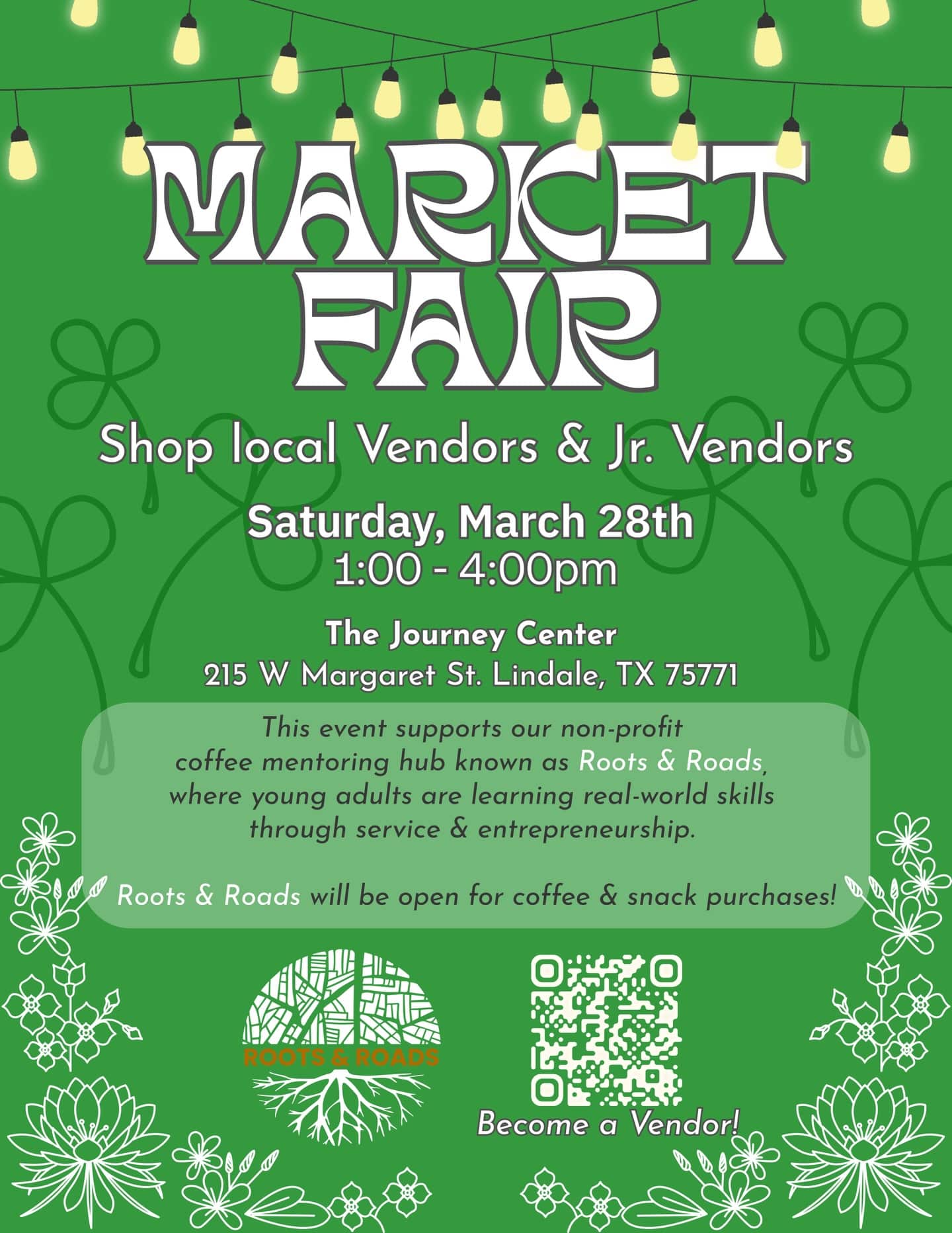 Market Fair is tomorrow!!!!!