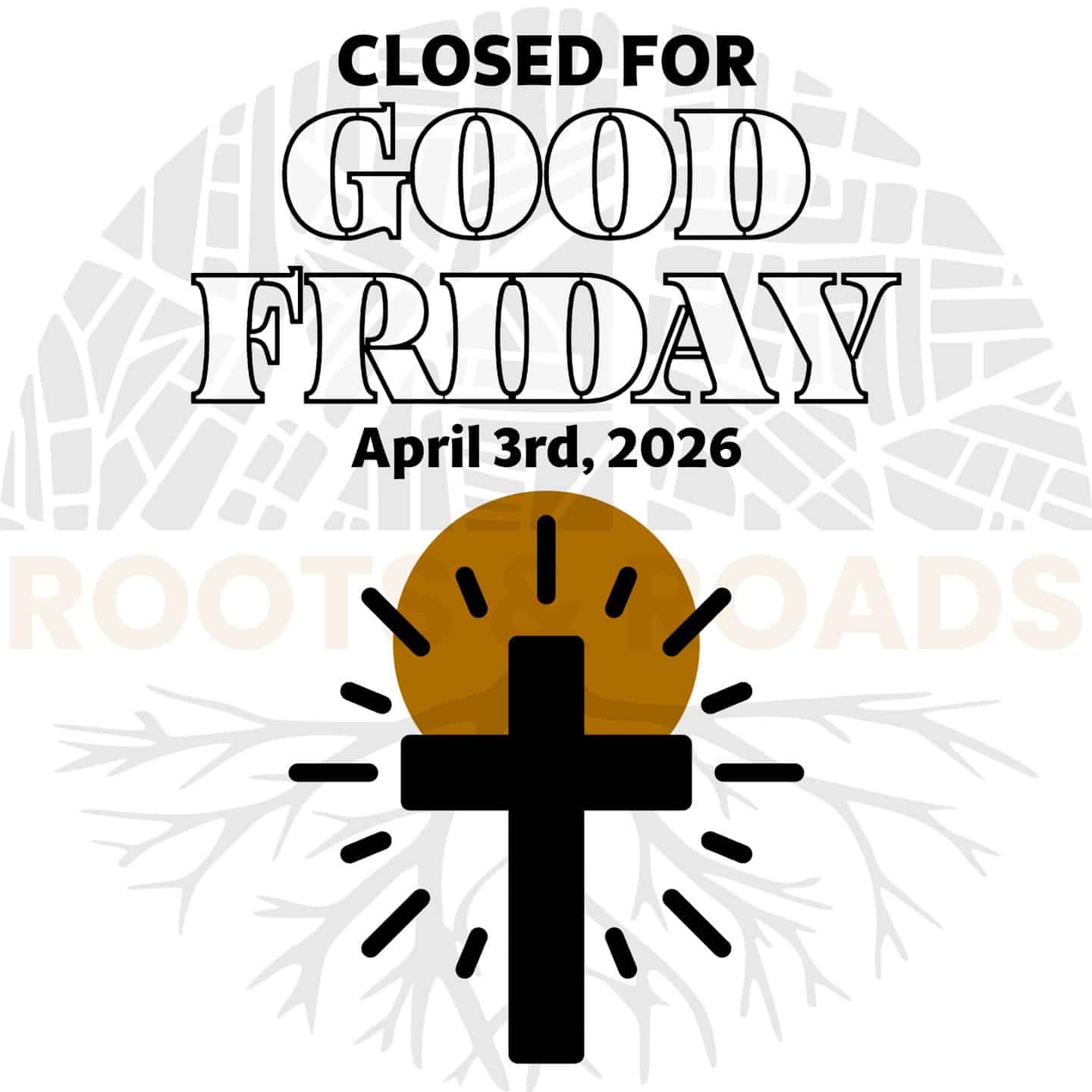 We will be closed on Good Friday ✌🏼 

If your looking for a meaningful way to walk through the next three days, we recommend @lectio365 for a reflective time with scriptures and prayer.