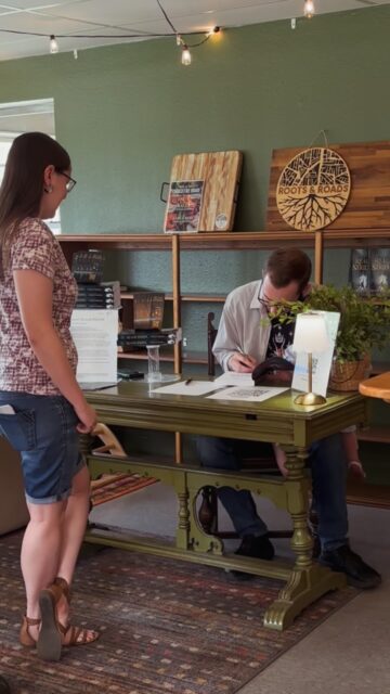 @danielcamomile_official is here until 2 PM selling & signing books! You don’t want to miss this opportunity with this local author!