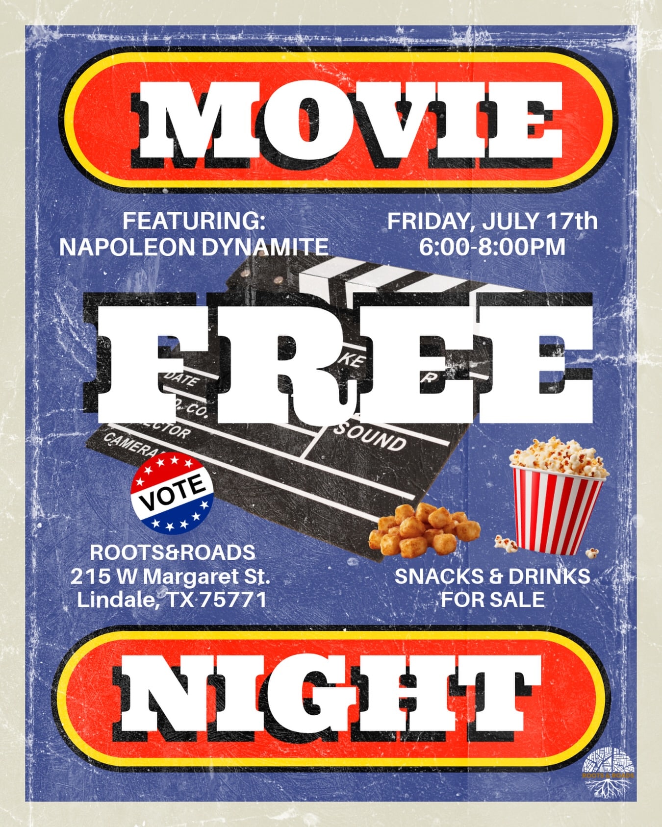 MOVIE NIGHT THIS FRIDAY!!! Come hang out, get some snacks, and Vote for Pedro! 🦩 🦙 🦩